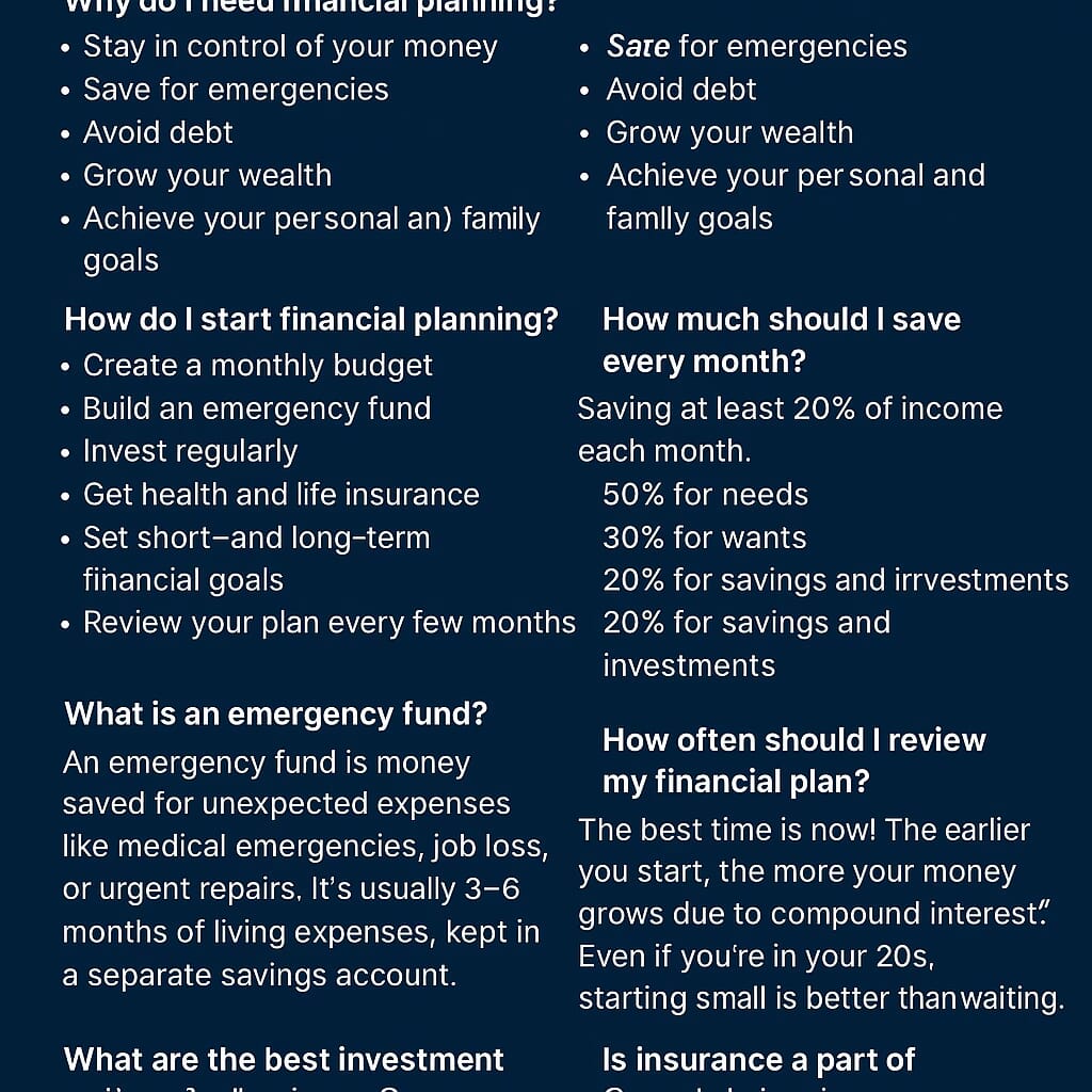 Financial Planning