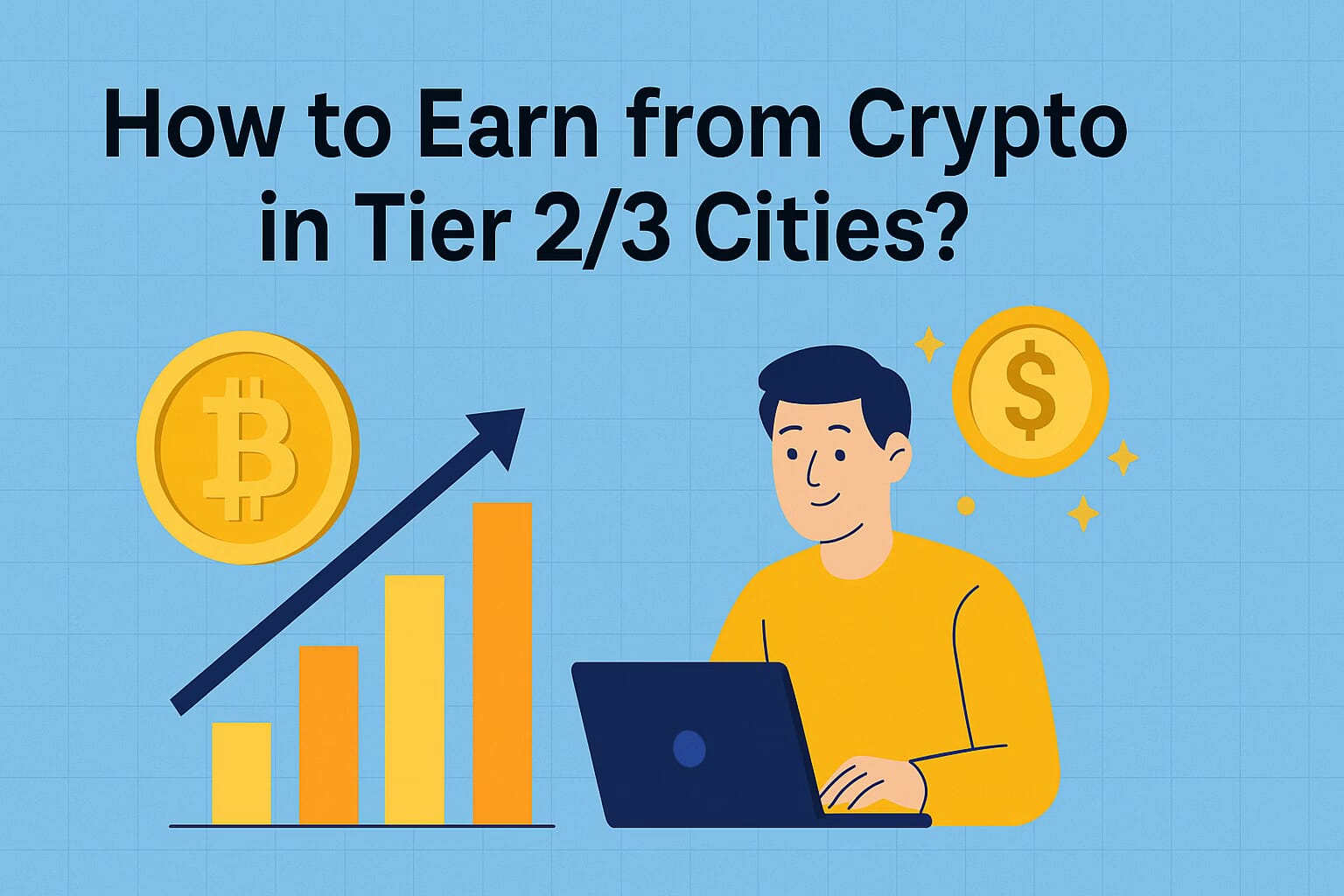 How To Earn From Crypto In Tier 2/3 Cities In India